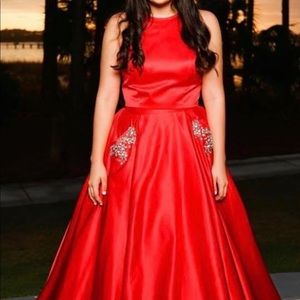 Sherri Hill Two Piece Ballgown. Size 4! Worn once!